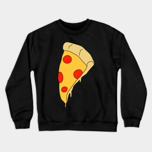 Melty Pizza Slice Crewneck Sweatshirt